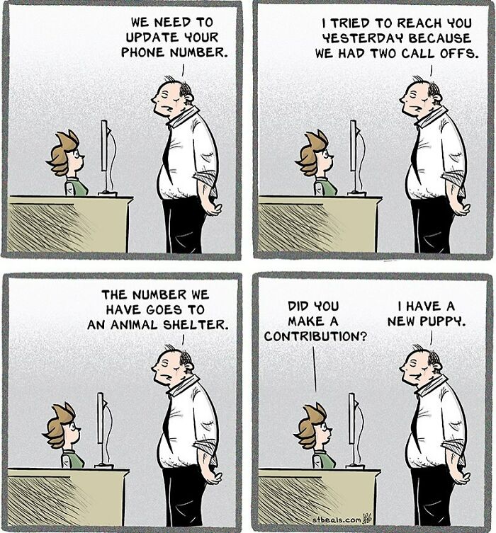 The Best 100 “Adult Children” Comics About Customer Service Chaos And Workplace Struggles (Part 1)