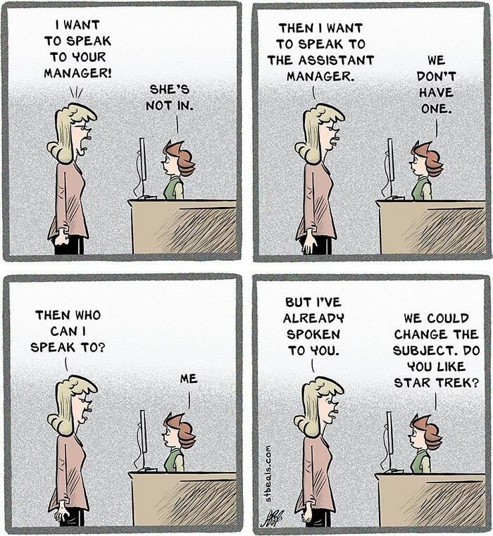The Best 100 “Adult Children” Comics About Customer Service Chaos And Workplace Struggles (Part 1)