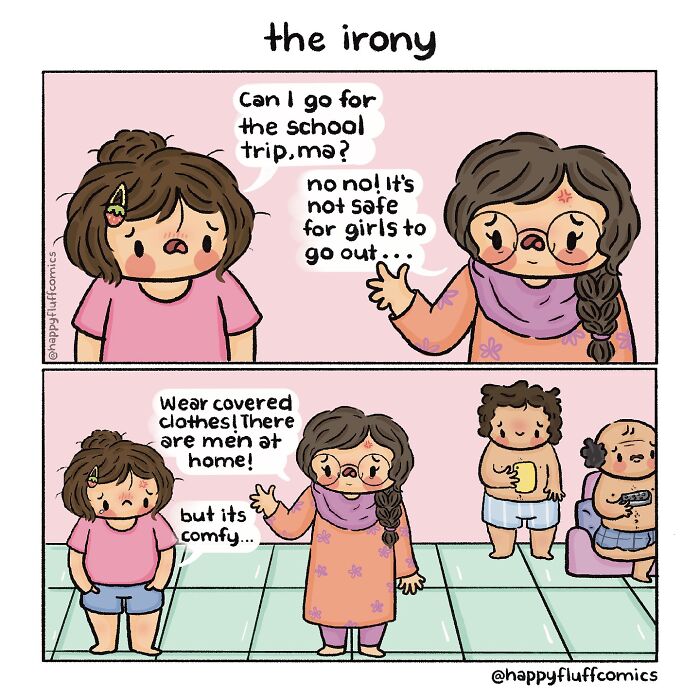 59 Brutally Honest Comics That Sum Up Common Girl Problems By Akshara Ashok