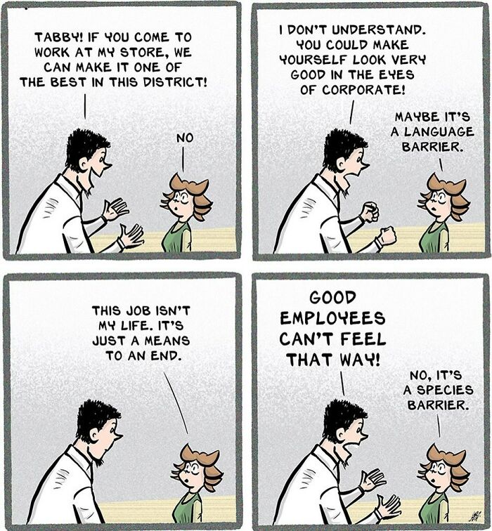The Best 100 “Adult Children” Comics About Customer Service Chaos And Workplace Struggles (Part 1)