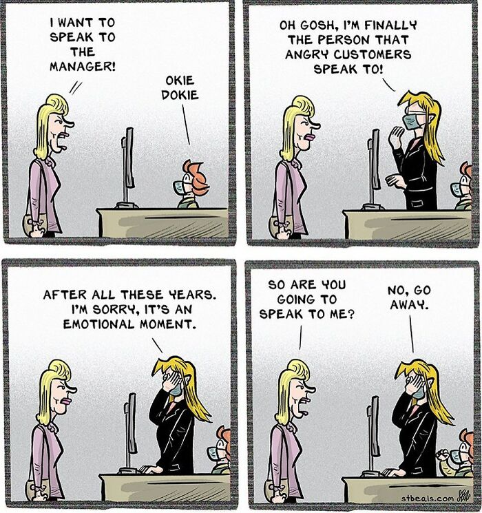 The Best 100 “Adult Children” Comics About Customer Service Chaos And Workplace Struggles (Part 1)