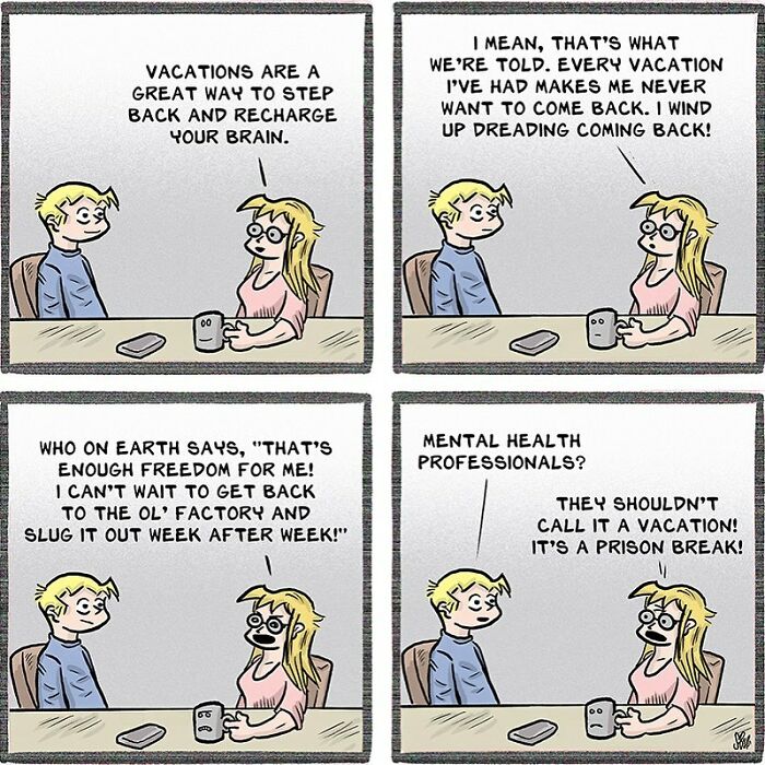 The Best 100 “Adult Children” Comics About Customer Service Chaos And Workplace Struggles (Part 1)