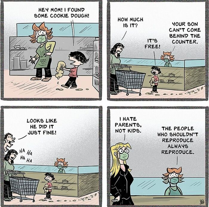 The Best 100 “Adult Children” Comics About Customer Service Chaos And Workplace Struggles (Part 1)