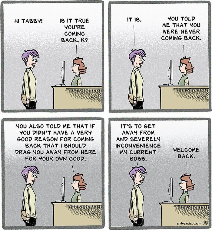 The Best 100 “Adult Children” Comics About Customer Service Chaos And Workplace Struggles (Part 1)
