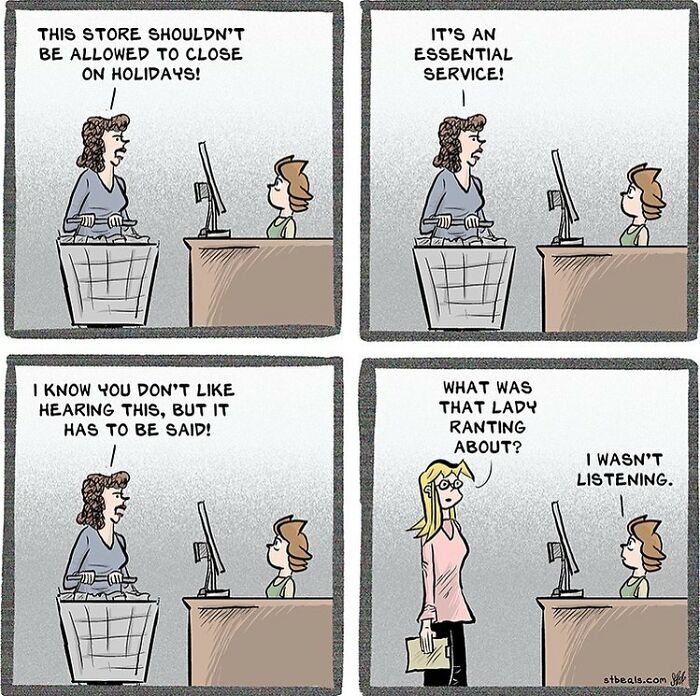 The Best 100 “Adult Children” Comics About Customer Service Chaos And Workplace Struggles (Part 1)