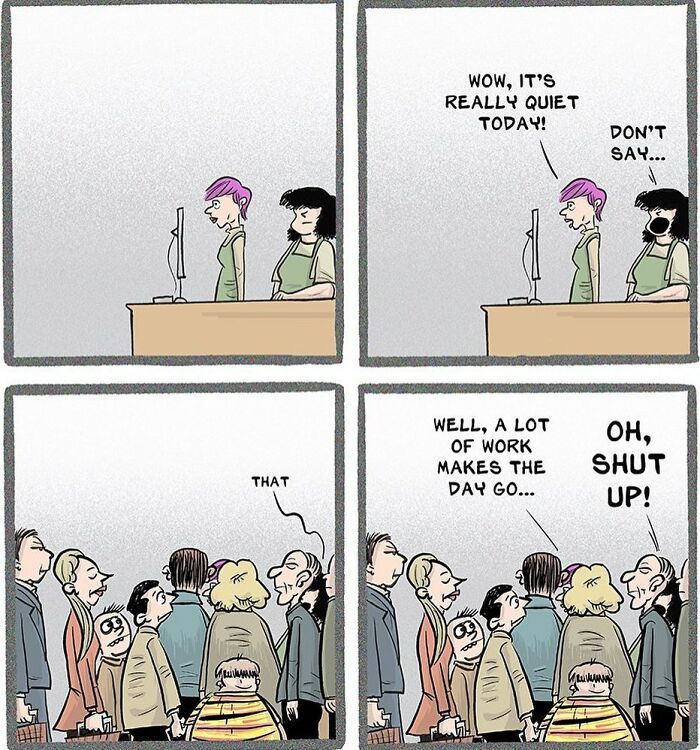 The Best 100 “Adult Children” Comics About Customer Service Chaos And Workplace Struggles (Part 1)