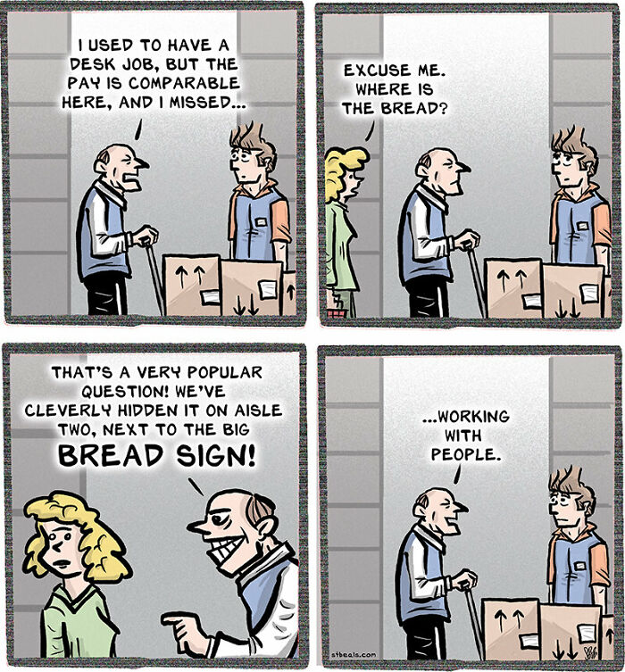 The Best 100 “Adult Children” Comics About Customer Service Chaos And Workplace Struggles (Part 1)