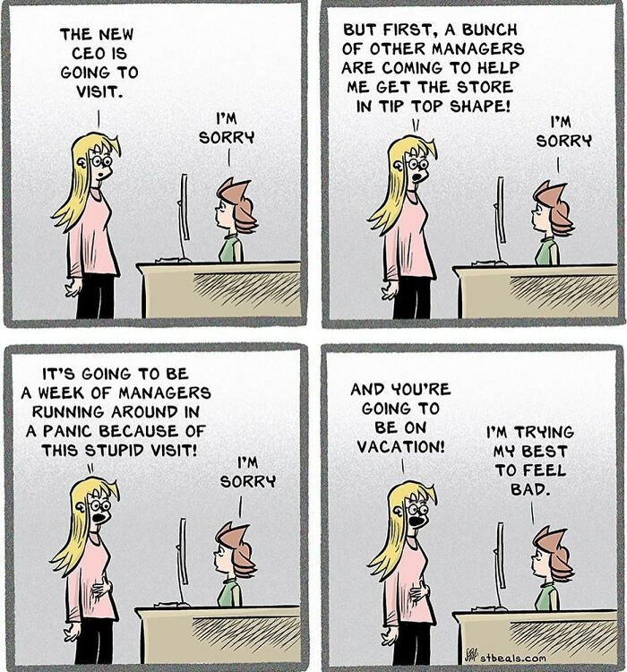 The Best 100 “Adult Children” Comics About Customer Service Chaos And Workplace Struggles (Part 1)