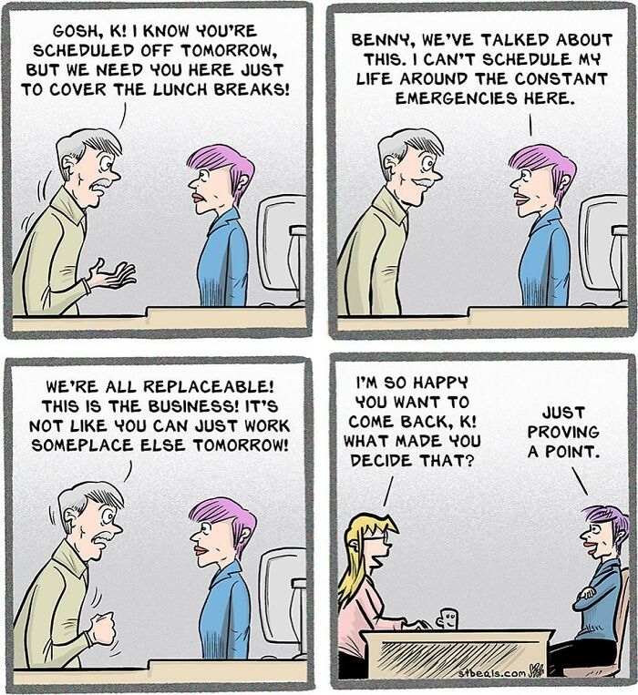 The Best 100 “Adult Children” Comics About Customer Service Chaos And Workplace Struggles (Part 1)