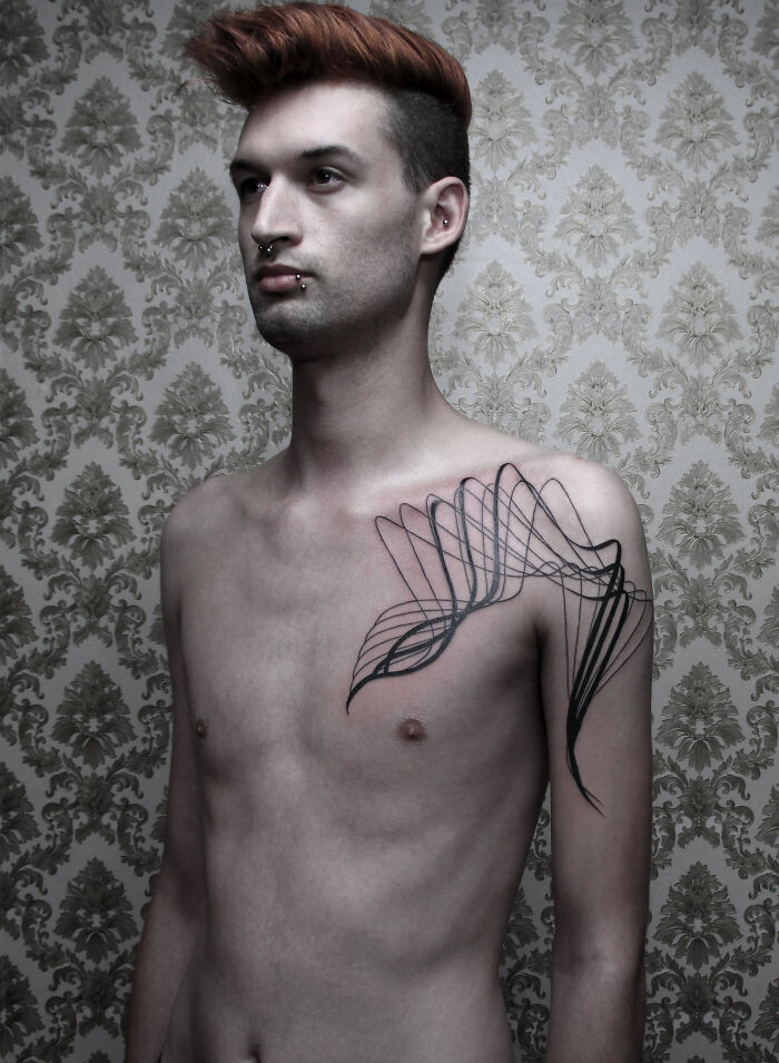 The Language Of Lines: Tattooing Motion, Space, And Minimalism