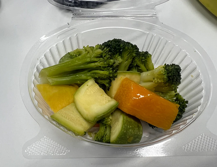 Steamed mixed vegetables in container illustrating cooking myths