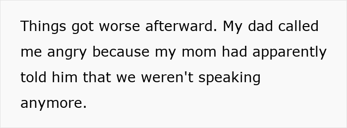 Parents hijack family vacation plans, making their son feel ungrateful. Parents hijack family vacation plans, making their son feel ungrateful.