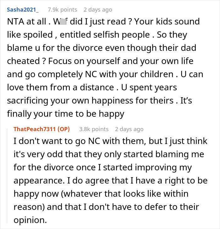 Woman Glows Up After Leaving Her Cheating Husband, Makes Her Kids Cut Contact With Her