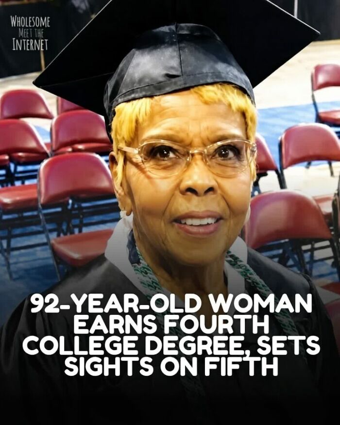 92-year-old woman earns fourth college degree in inspiring educational achievement