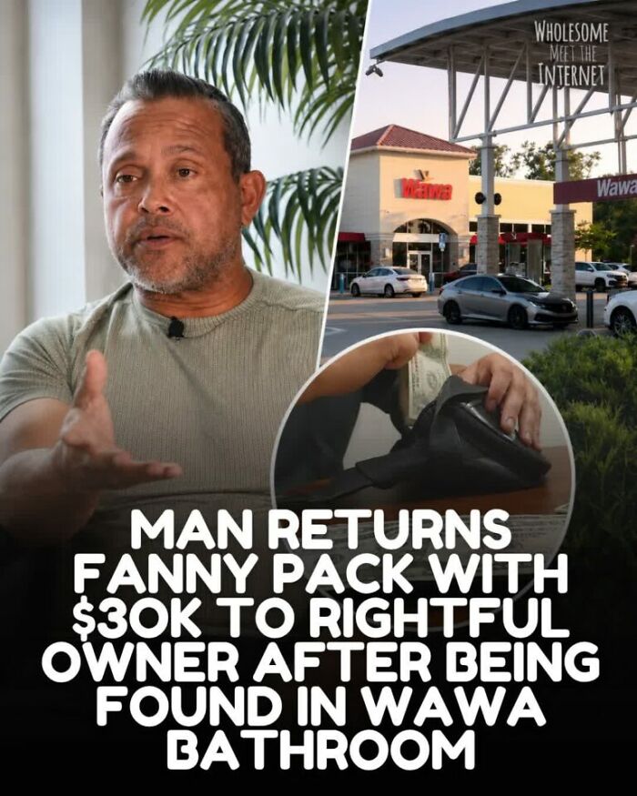 Man returns f***y pack with 30k to rightful owner found in Wawa