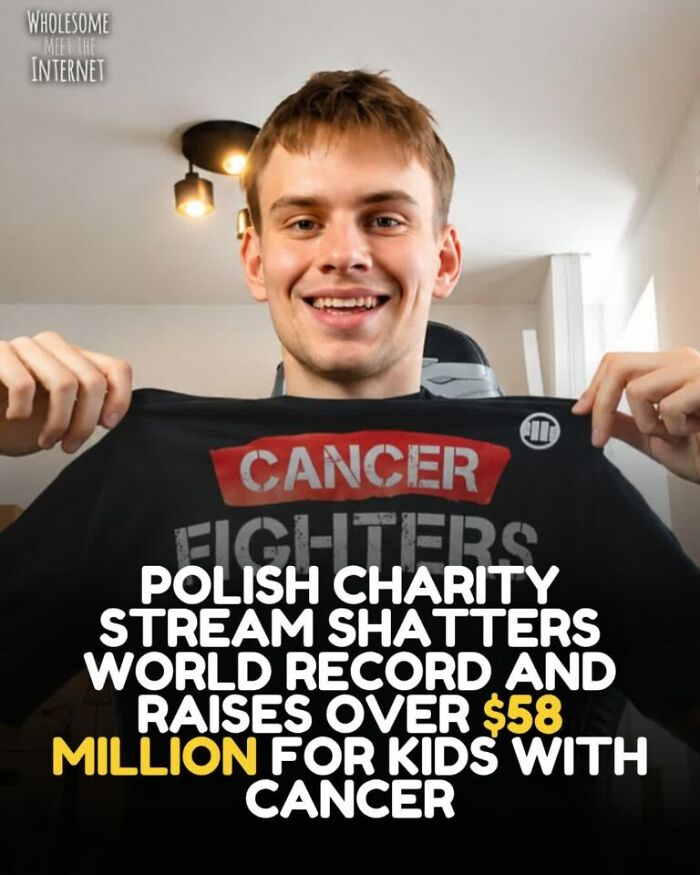Wholesome meets the internet Polish charity stream raises over 58 million for kids with cancer