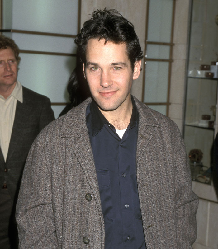 Young Paul Rudd in vintage photo with youthful appearance Young Paul Rudd in vintage photo with youthful appearance