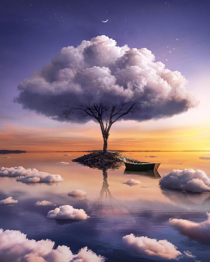 Artist Creates Dreamlike Photomanipulations That Feel Like Scenes From Another World