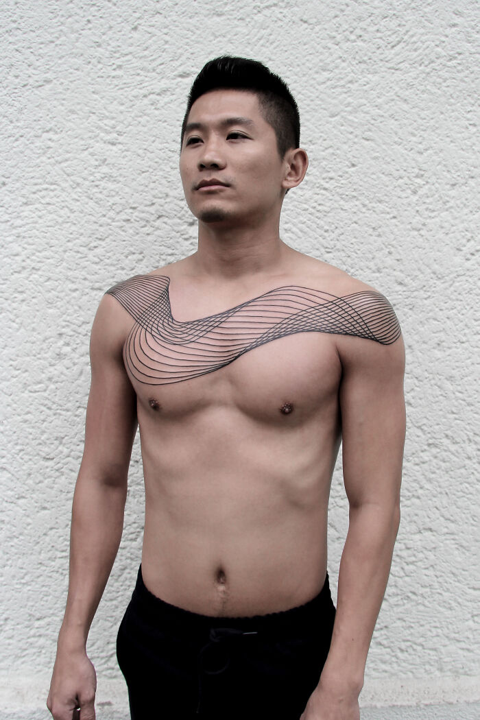 The Language Of Lines: Tattooing Motion, Space, And Minimalism