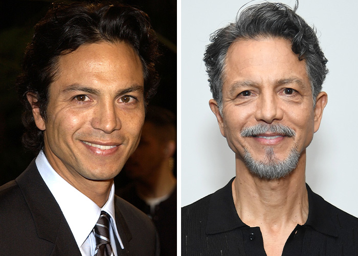 Clifton Collins Jr. getting hunkier with age: a side-by-side comparison.