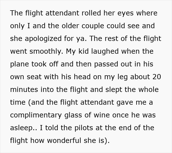 Entitled Mother Tries To Force Toddler Out Of Paid Seat, And The Flight Attendant's Move Is Pure Satisfaction