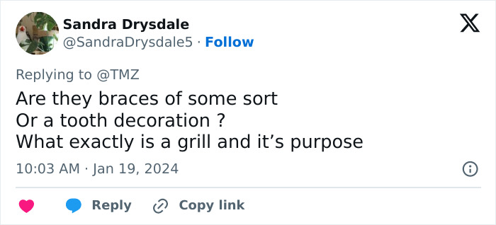 Tweet questioning what a grill is and its purpose Tweet questioning what a grill is and its purpose