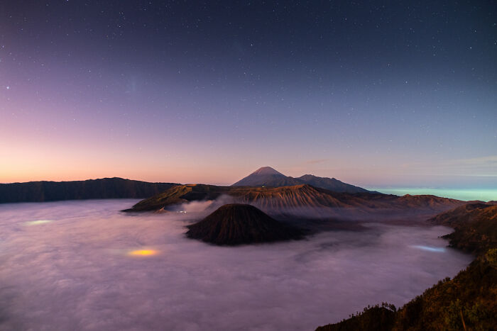 “When Mount Bromo Met The Sea Of Clouds I” By Ka Hei So