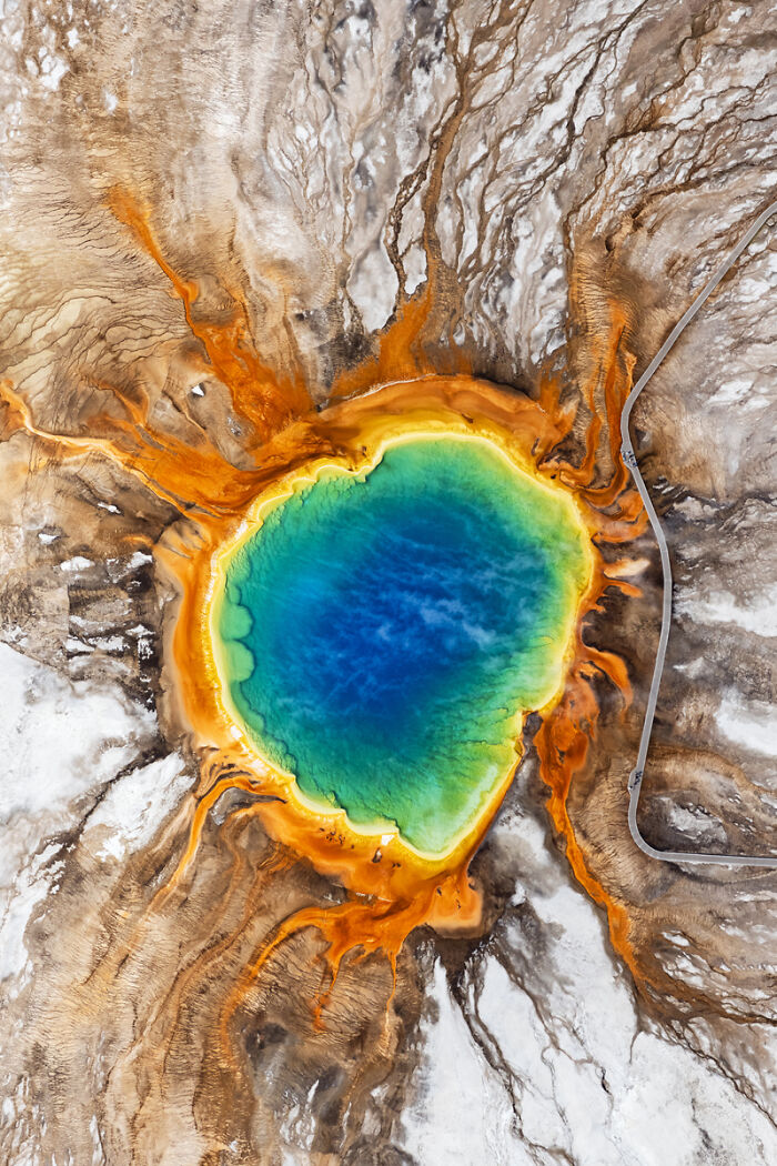 “Grand Prismatic Spring” By Daniel Reiter