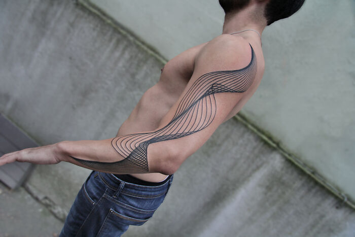 The Language Of Lines: Tattooing Motion, Space, And Minimalism