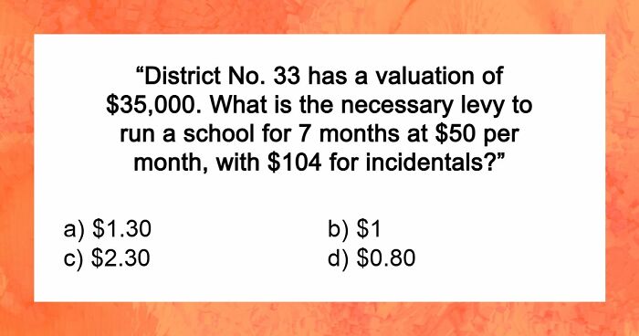 “Would You Graduate 8th Grade In Kansas In 1895?”: Find Out With 10 Arithmetic Questions