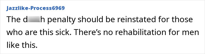 Comment calling for d***h penalty reinstatement for Australia's youngest offender