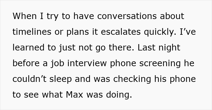Man anxious before job interview checks phone and avoids conversations about plans Man anxious before job interview checks phone and avoids conversations about plans