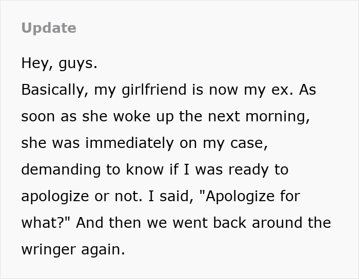 Straight Guy Bearhugs Male Friend Having Mental Breakdown, GF Accuses Him Of Cheating, He's Shocked