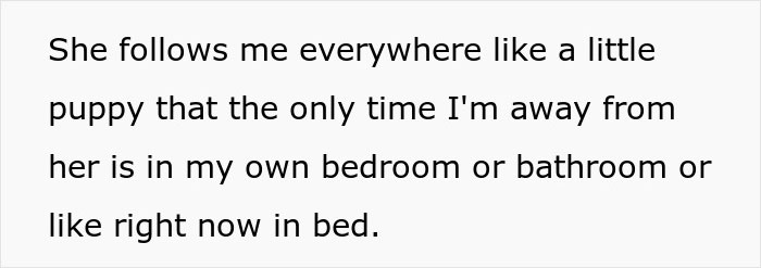 Pregnant woman having contractions, MIL refuses to leave, following her everywhere.
