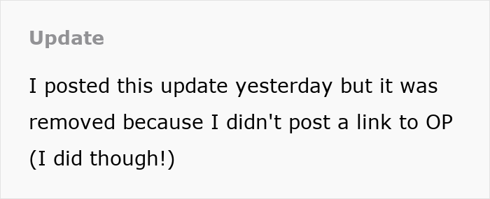 Update about form removal due to missing link in data collection story Update about form removal due to missing link in data collection story