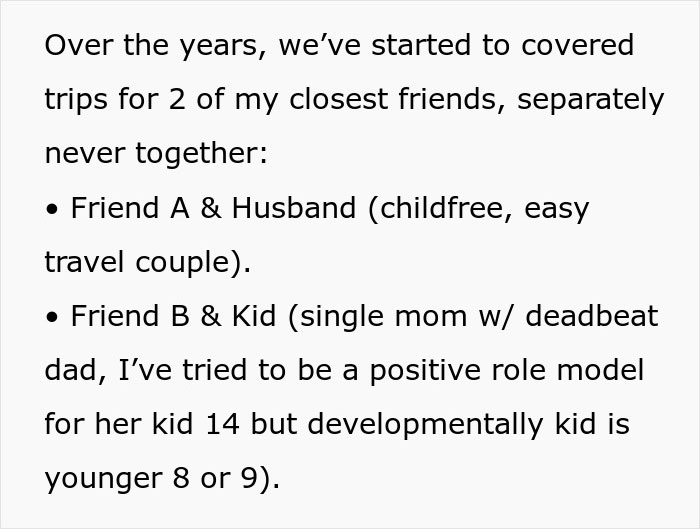 Guy Refuses To Keep Funding Single Mom's Vacation After Realizing What Her Kid Is Like Guy Refuses To Keep Funding Single Mom's Vacation After Realizing What Her Kid Is Like