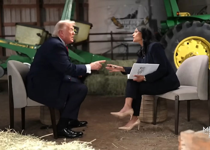 Following Trump&rsquo;s Abrupt Interview Exit, Health‑Related Observations Surface Among Viewers