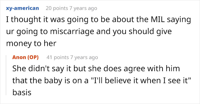 Woman Saves For Her Future Child For Years, Brother Thinks One Cruel Comment Will Get Him The Money