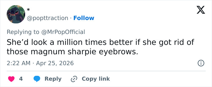 Amanda Bynes could improve look by changing eyebrow style