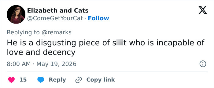 Controversial social media tweet about Elon Musk Controversial social media tweet about Elon Musk