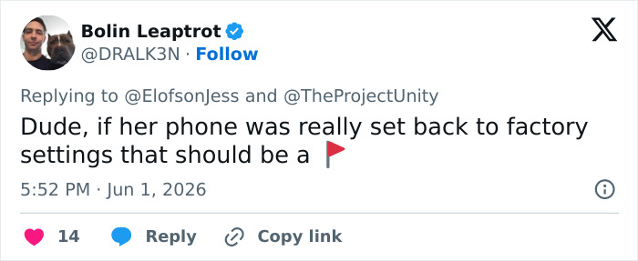 Tweet about phone factory reset hinting at new theory in missing scientist case Tweet about phone factory reset hinting at new theory in missing scientist case