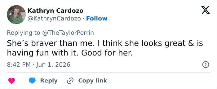 Tweet praising Stassi Schroeder's confident Sports Illustrated runway walk appearance Tweet praising Stassi Schroeder's confident Sports Illustrated runway walk appearance