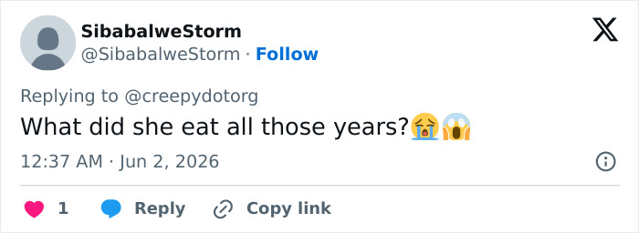 A Twitter comment asks what the abandoned girl ate for years, showing concern for the girl raised by dogs. A Twitter comment asks what the abandoned girl ate for years, showing concern for the girl raised by dogs.