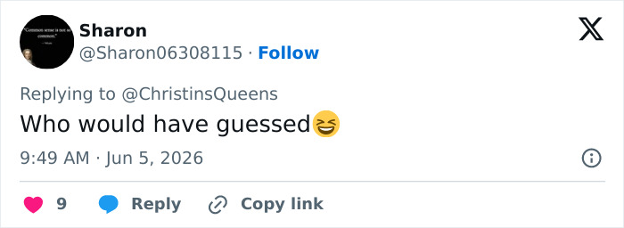 Tweet sarcastically reacting to Norway future queen's son trial update