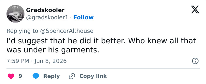 Tweet suggesting the recreation was done better than original Calvin Klein ad Tweet suggesting the recreation was done better than original Calvin Klein ad