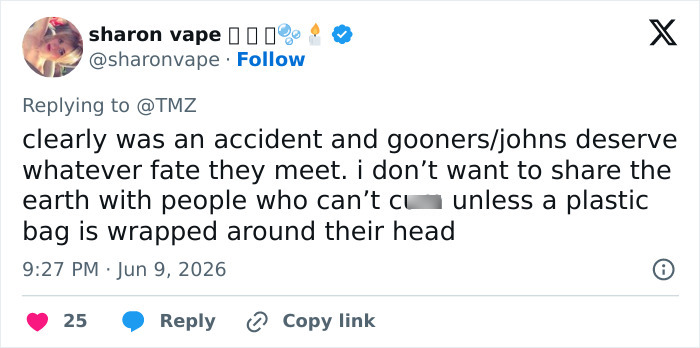 Social media response defending accident claim in California housewife case Social media response defending accident claim in California housewife case