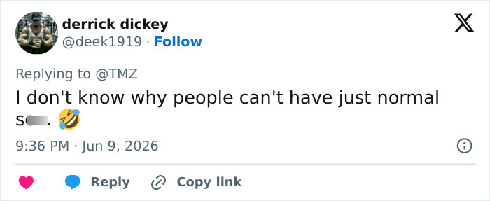 Tweet questioning normalcy in relation to California housewife case Tweet questioning normalcy in relation to California housewife case