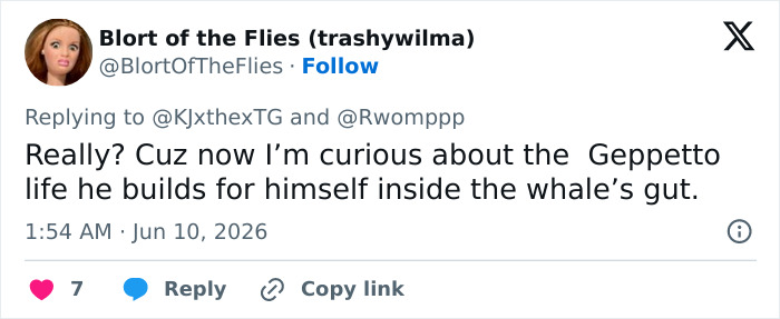 Tweet curious about life inside whale's gut in Josh Brolin film Tweet curious about life inside whale's gut in Josh Brolin film