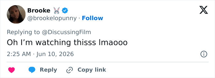 Tweet expressing excitement for Josh Brolin new film Tweet expressing excitement for Josh Brolin new film