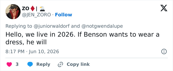 “I’m So Tired Of This New Generation”: Benson Boone Under Fire After Viral Post In Lace Dress “I’m So Tired Of This New Generation”: Benson Boone Under Fire After Viral Post In Lace Dress